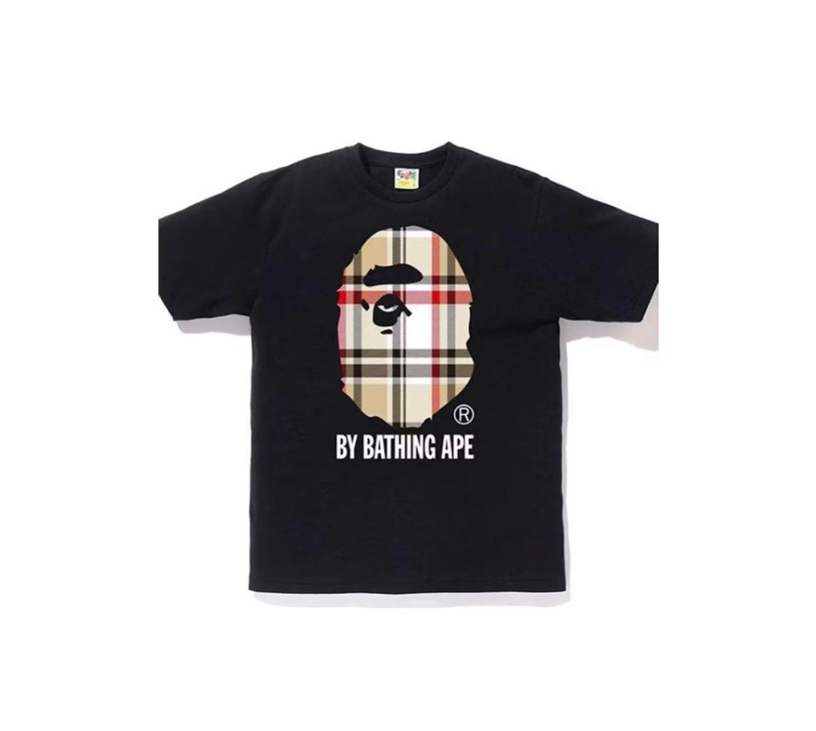 BAPE A Bathing Ape Check by Bathing Tee